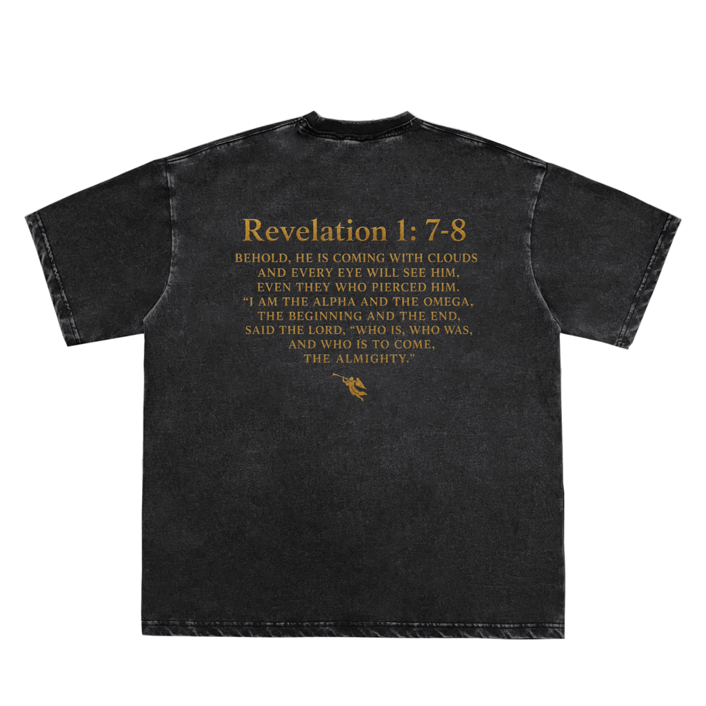 Revelation Raw-Edge Neckline T-Shirt
