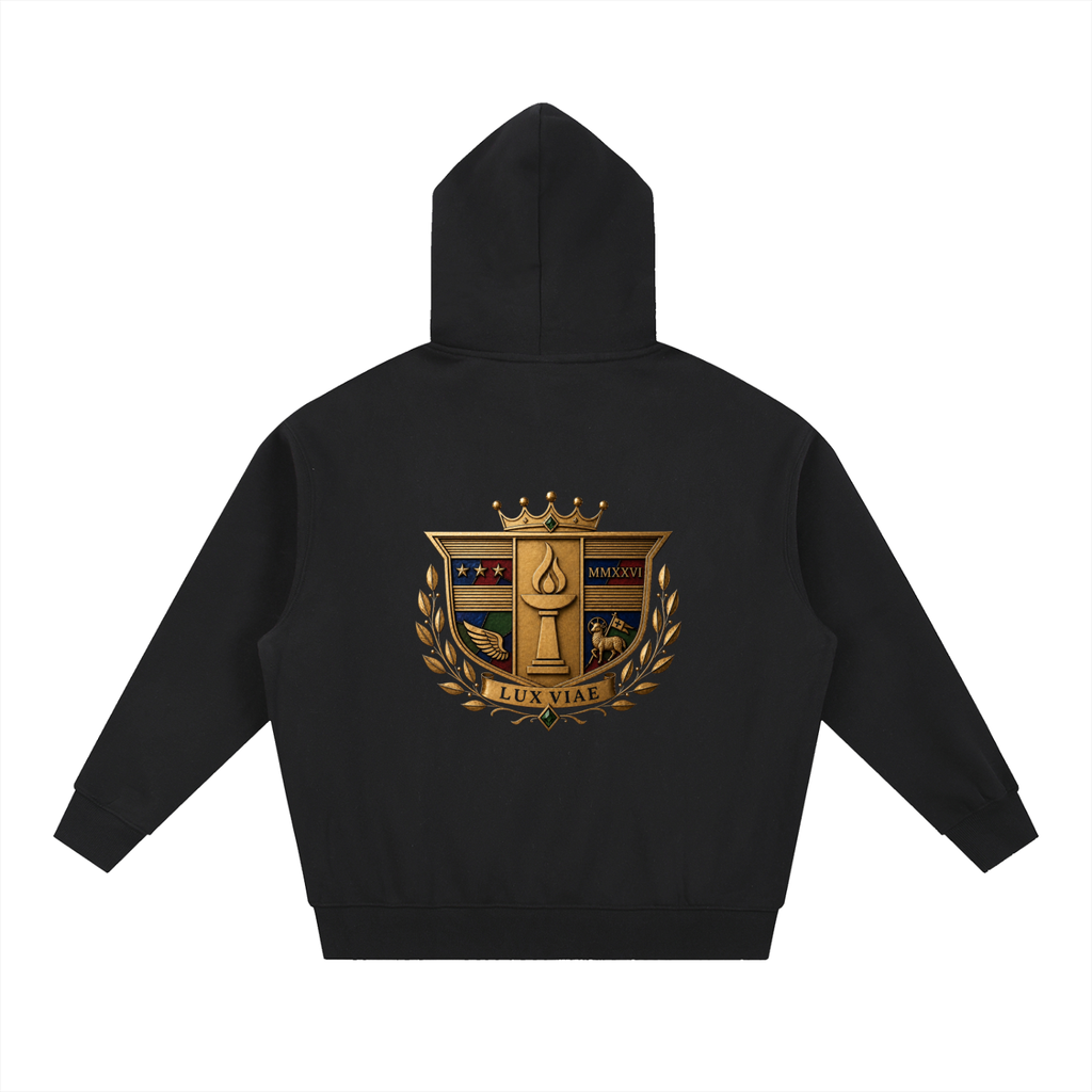 Shield Oversized Boxy Hoodie