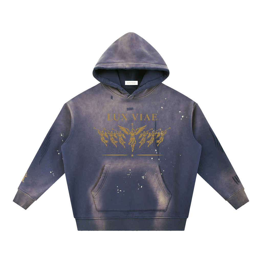Angel Paint Splatter Hoodie
