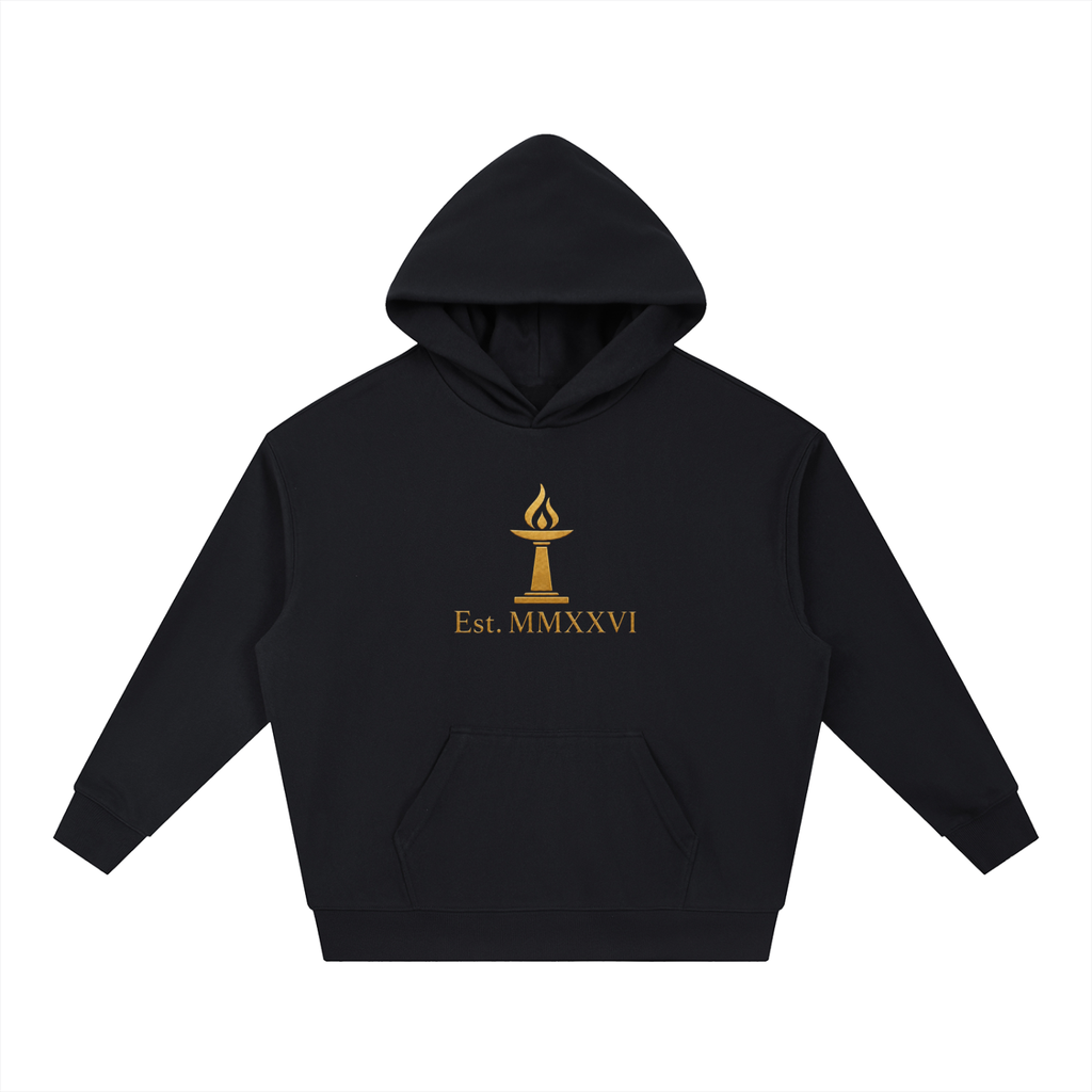 F, S, HS, Amen Boxy Hoodie