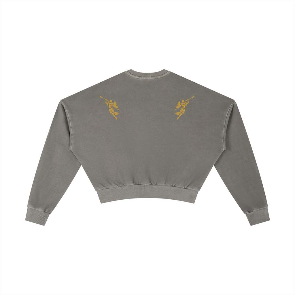 Women’s LV Vintage Wash Cropped Sweatshirt