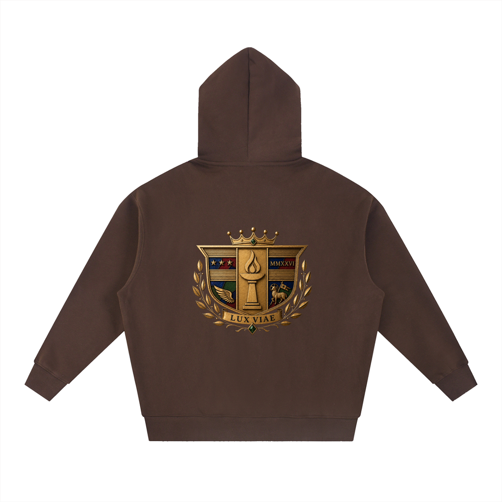 Shield Oversized Boxy Hoodie