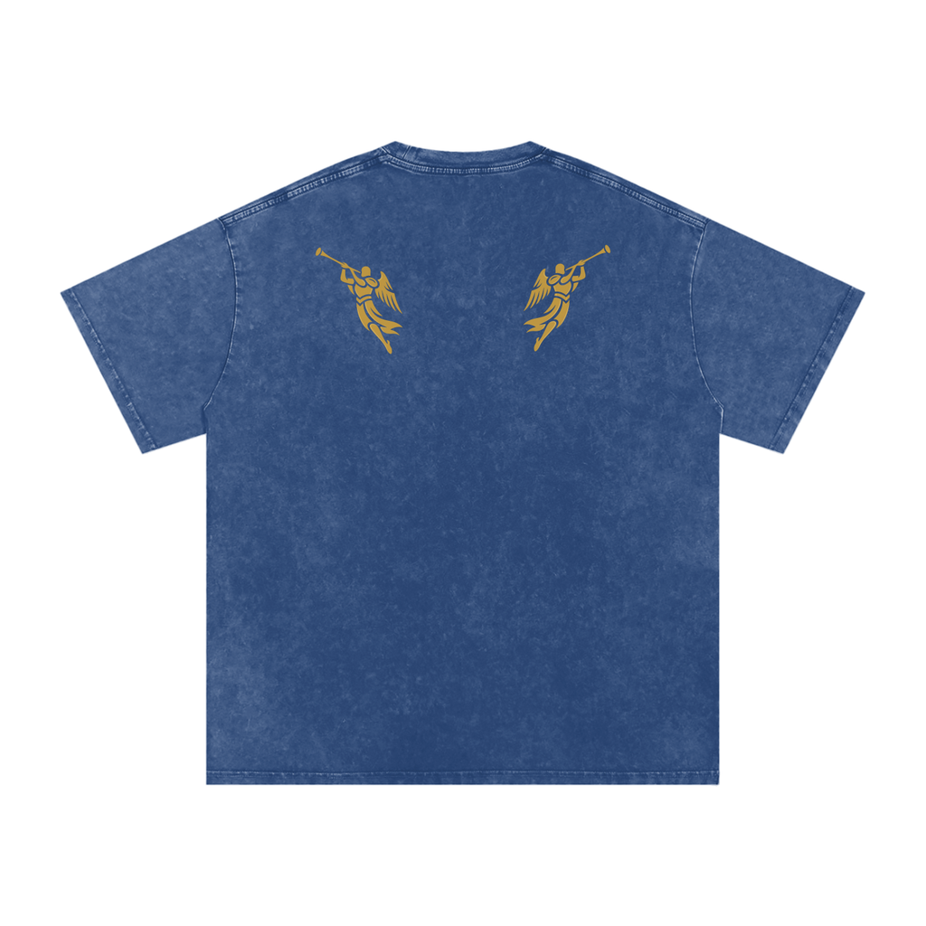 Logo Oversized Snow Wash T-Shirt