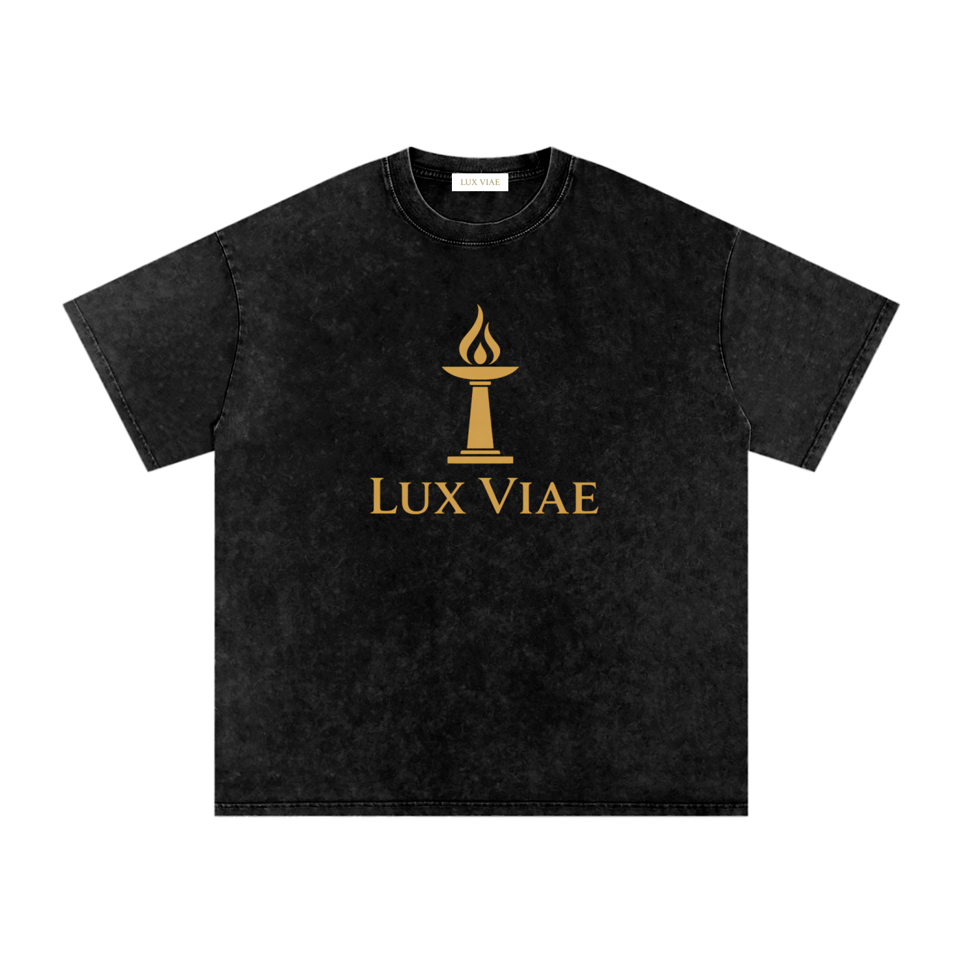 Logo Oversized Snow Wash T-Shirt
