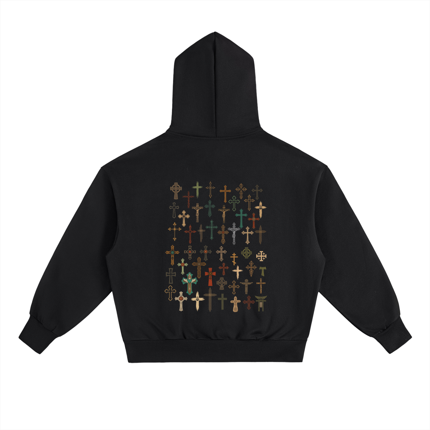 Crucifix Heavyweight Hoodie