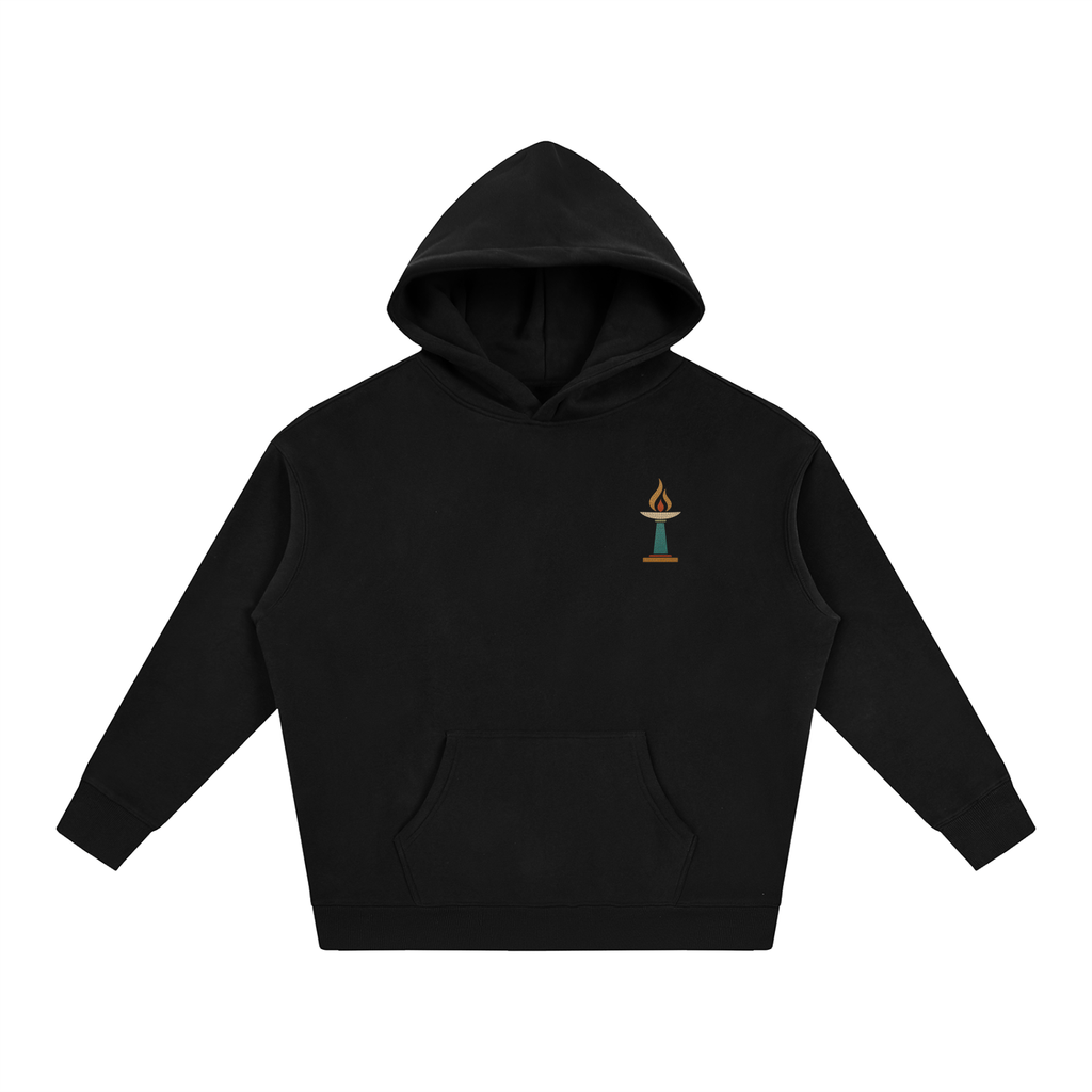 Crucifix Oversized Hoodie