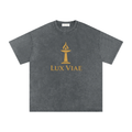 Logo Oversized Snow Wash T-Shirt