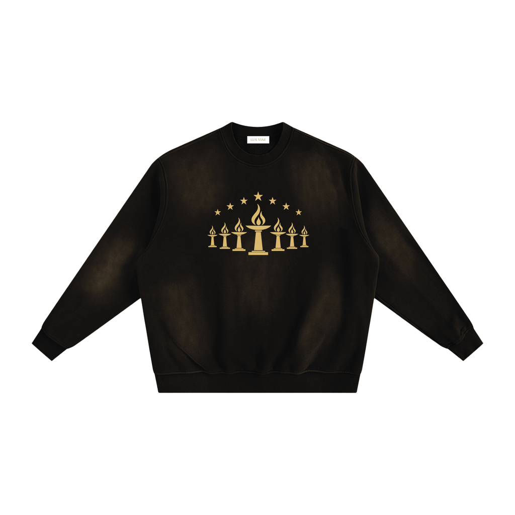 Seven Churches Sunfade Crew Sweatshirt