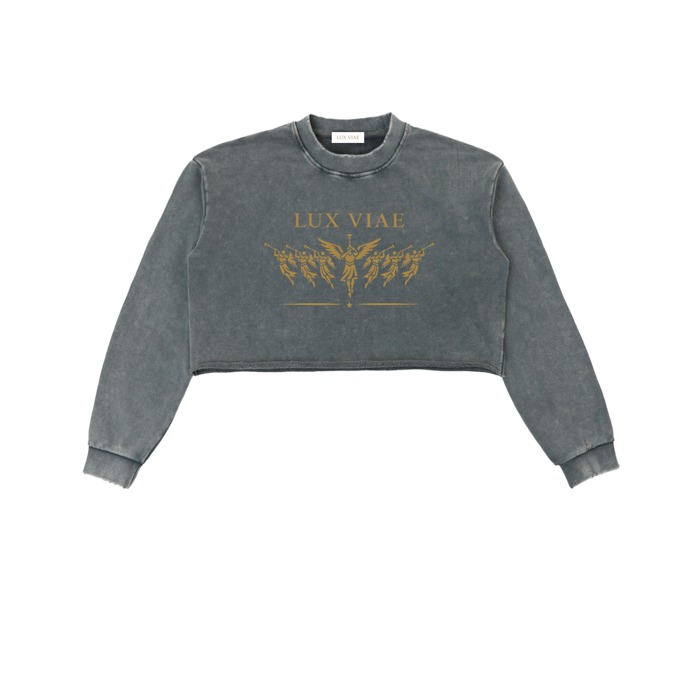 Women’s Angel Cropped Sweatshirt