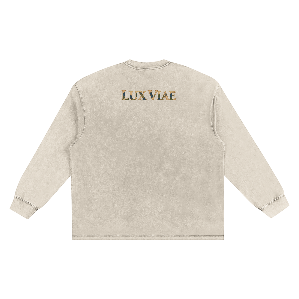 Last Supper Washed Long Sleeve T-Shirt