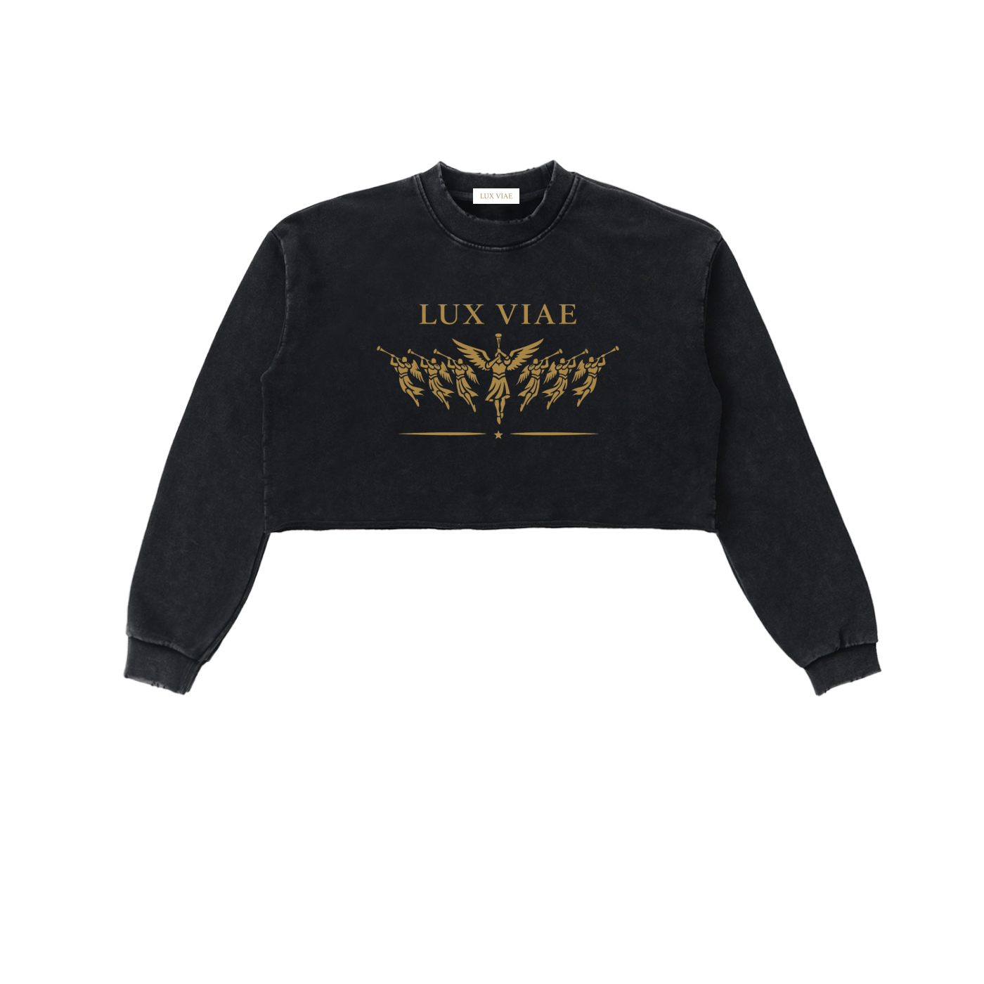 Women’s Angel Cropped Sweatshirt