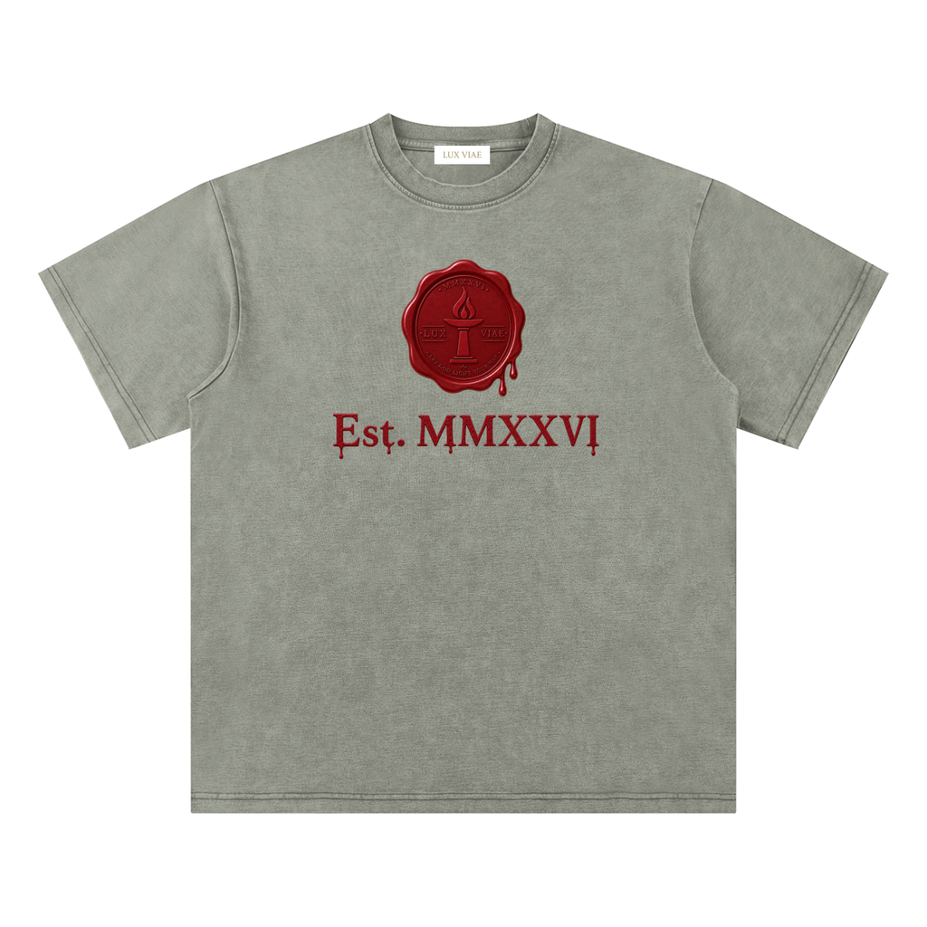 Wax Seal Bamboo Wash T-Shirt
