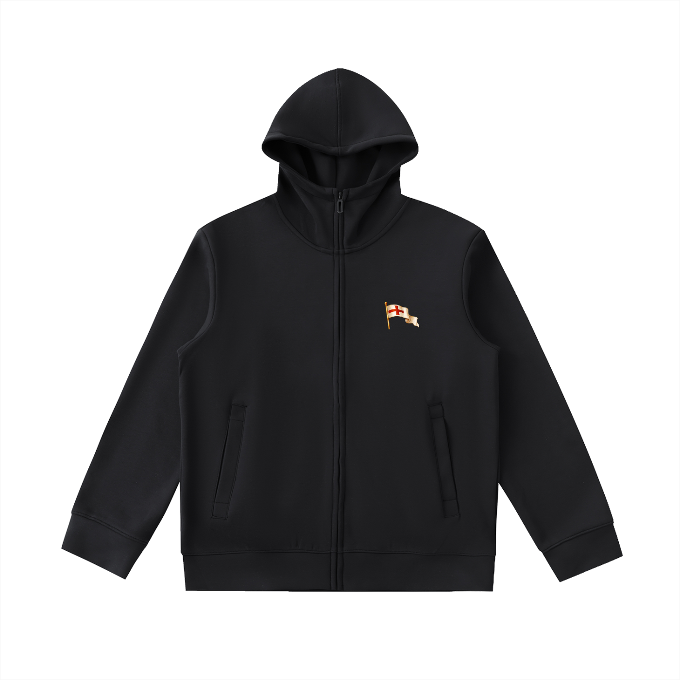 Flag Heavyweight Fleece Zip-Up Hoodie
