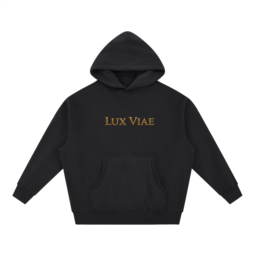 Shield Oversized Boxy Hoodie