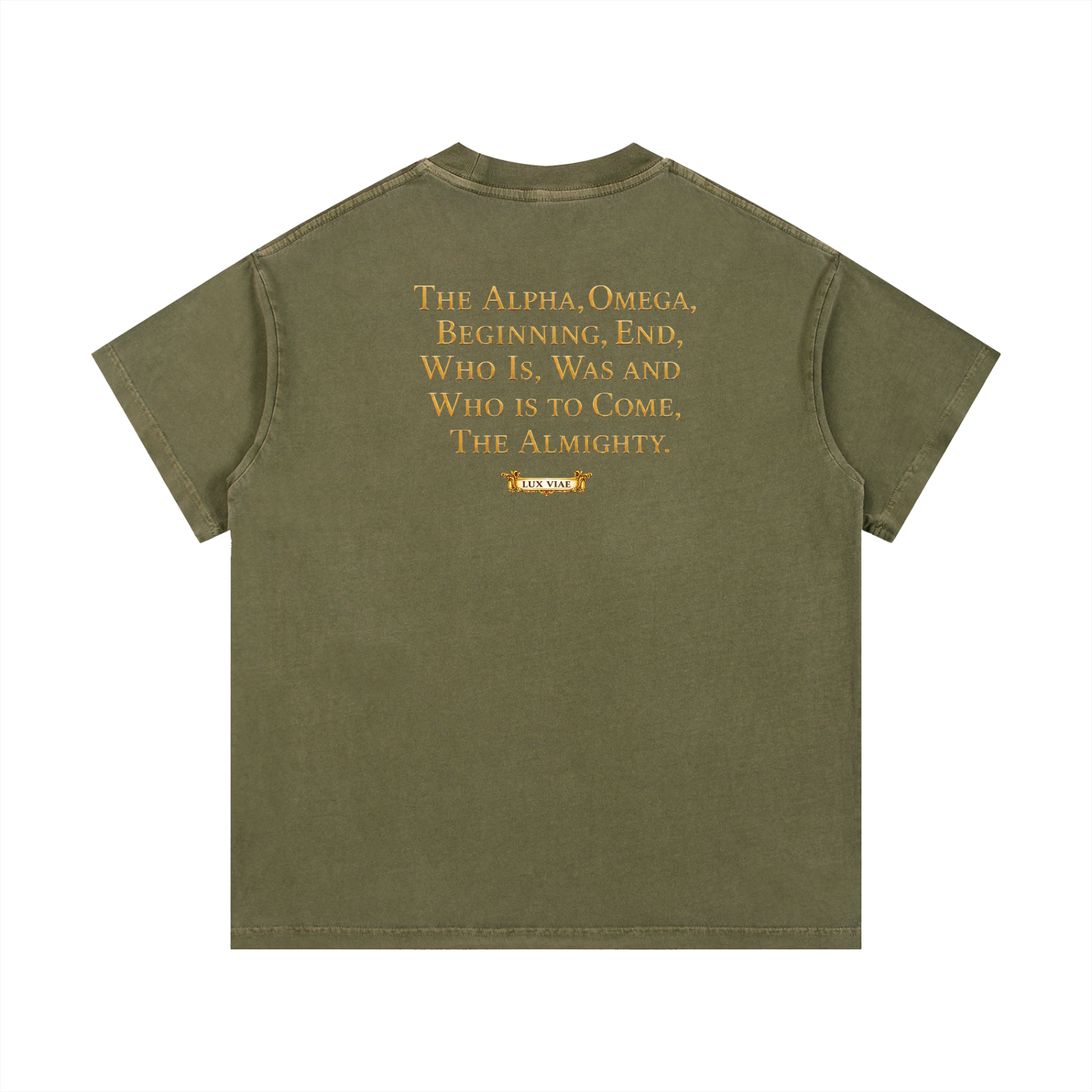 Alpha Omega Vintage Wash T-Shirt