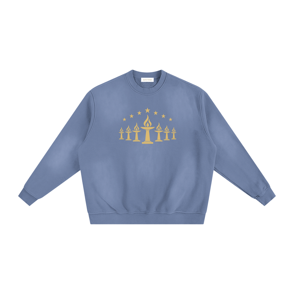 Seven Churches Sunfade Crew Sweatshirt