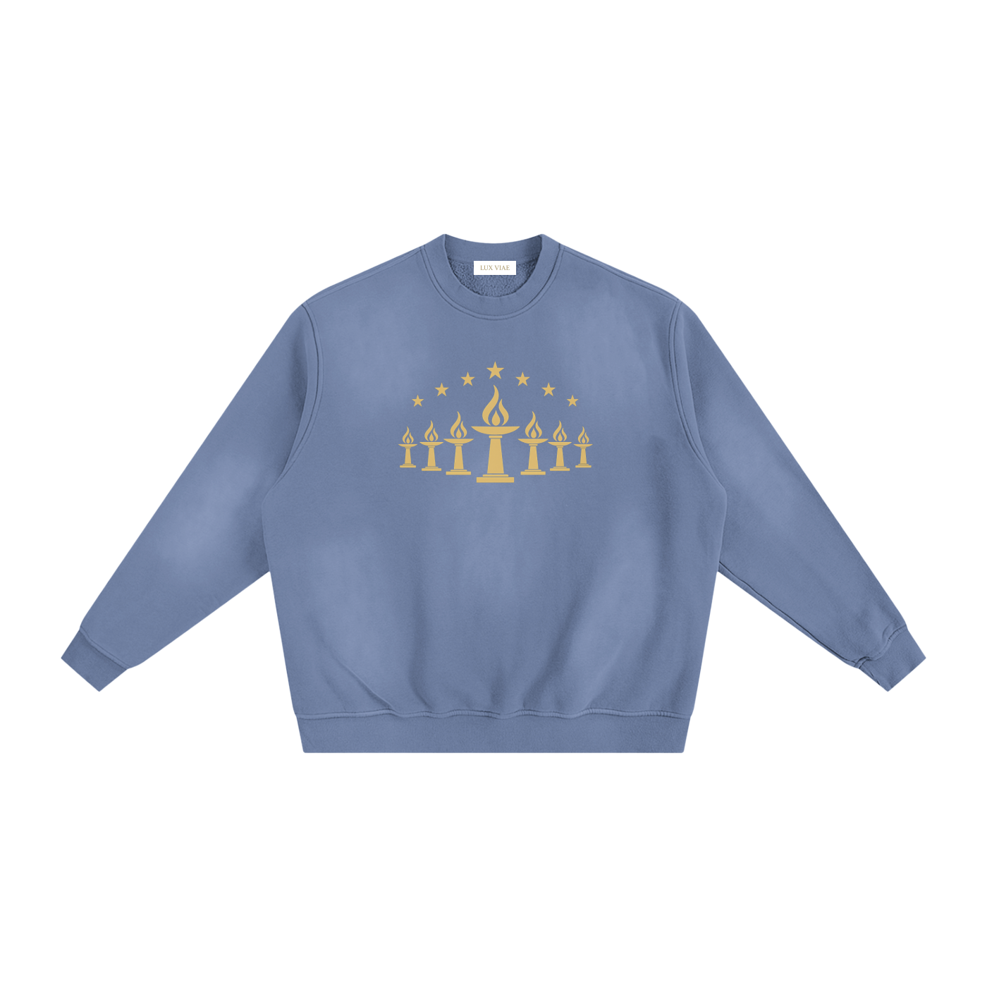 Seven Churches Sunfade Crew Sweatshirt