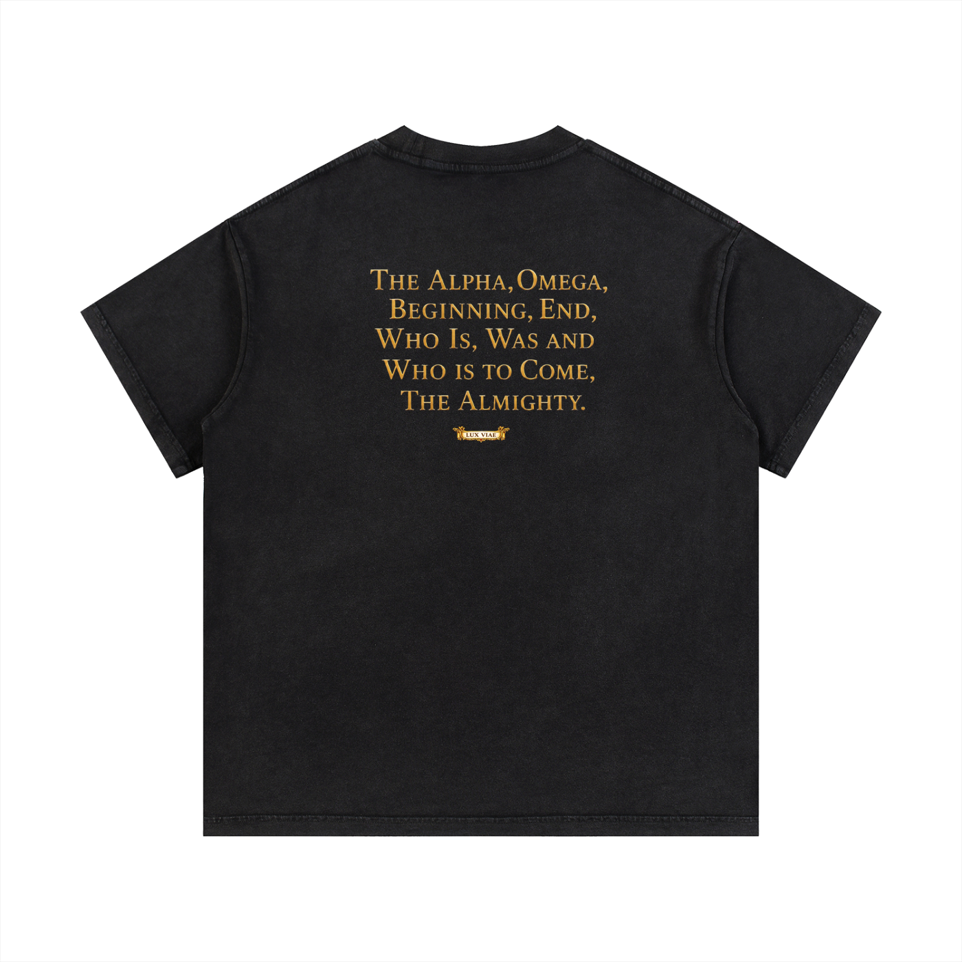 Alpha Omega Vintage Wash T-Shirt