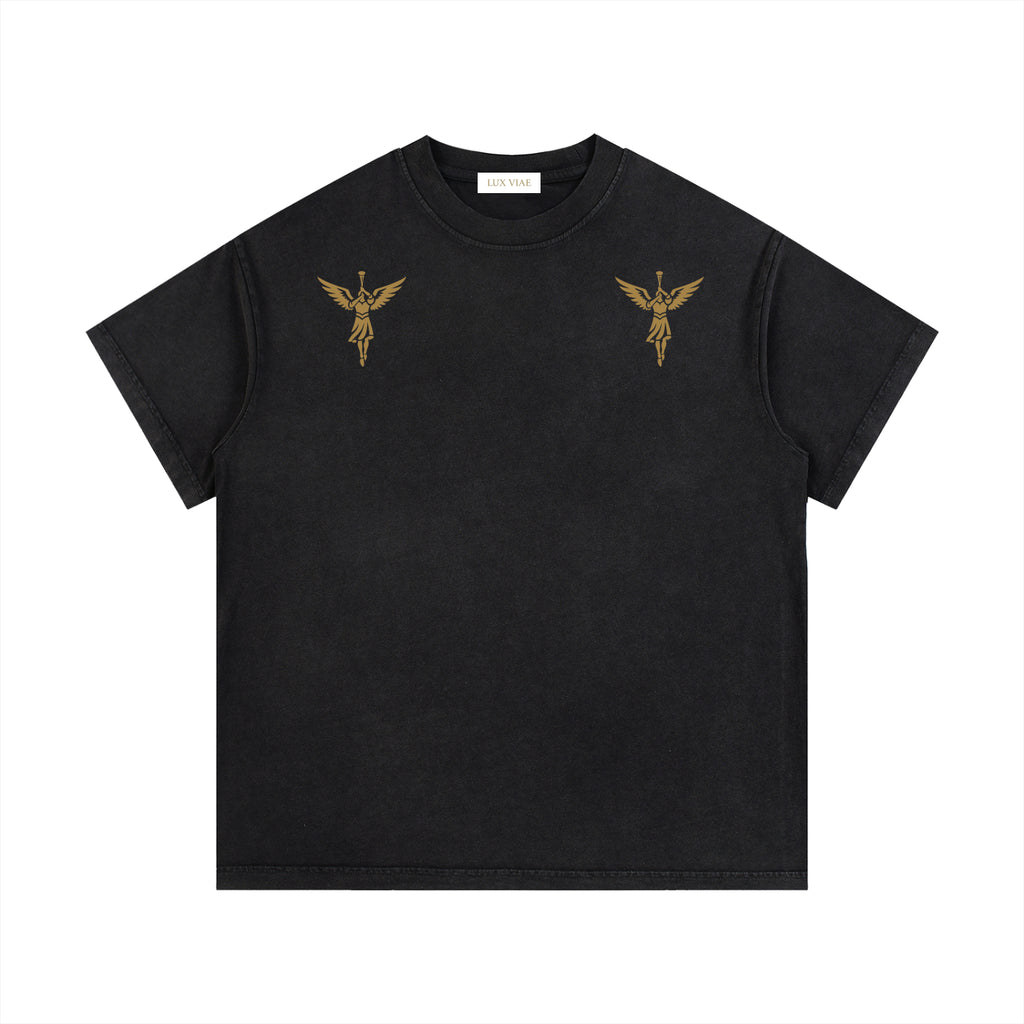 Two Angels Vintage Wash T-Shirt