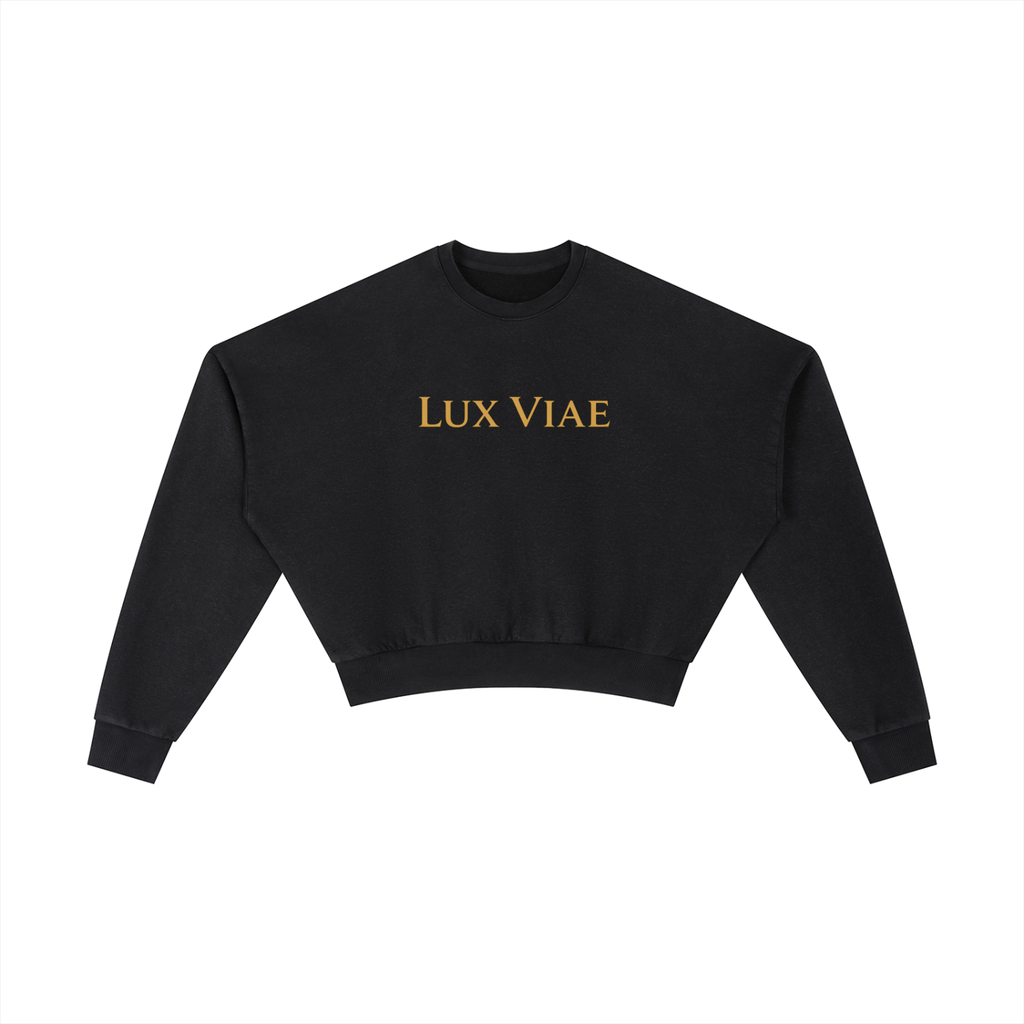 Women’s LV Vintage Wash Cropped Sweatshirt