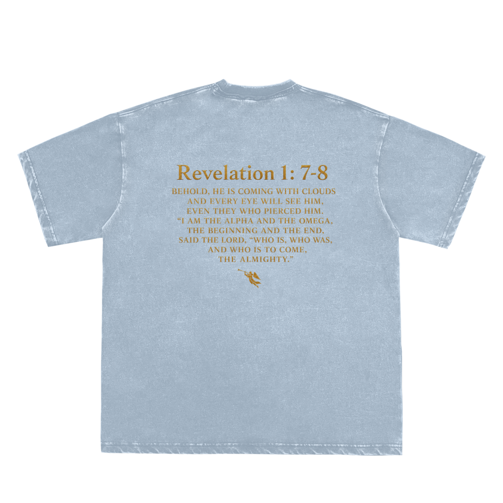 Revelation Raw-Edge Neckline T-Shirt