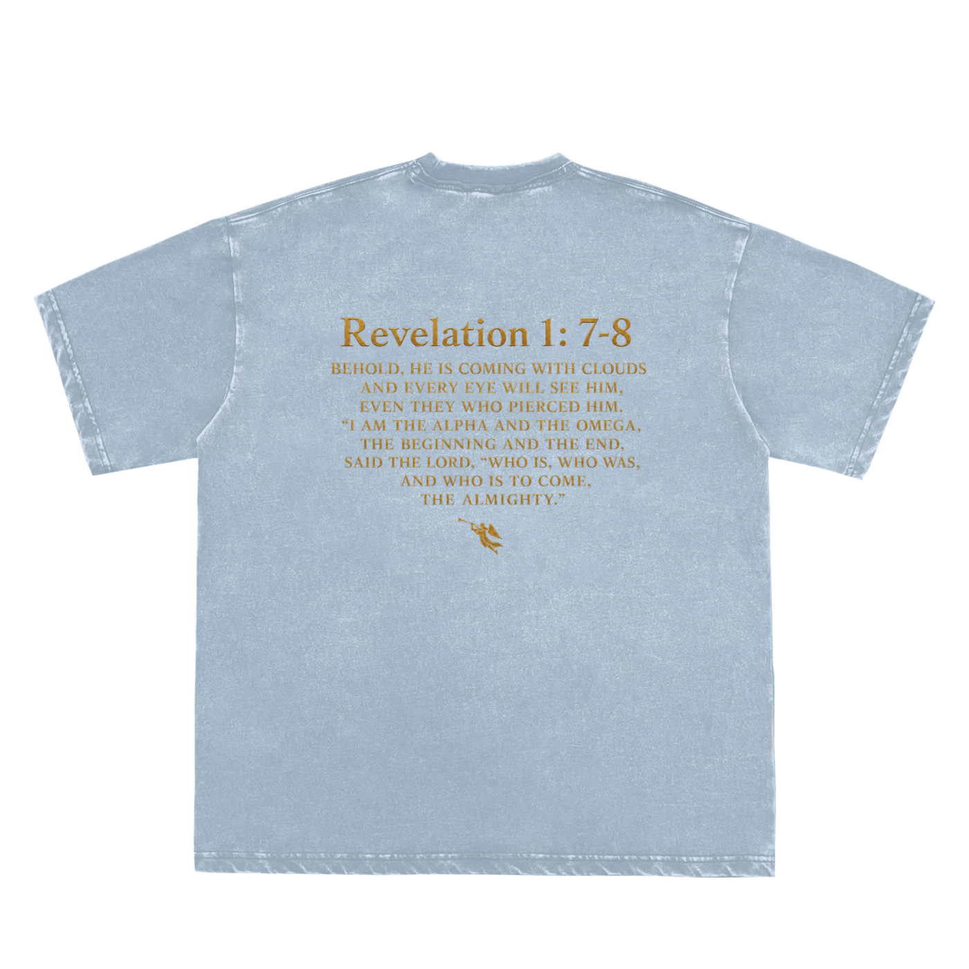 Revelation Raw-Edge Neckline T-Shirt