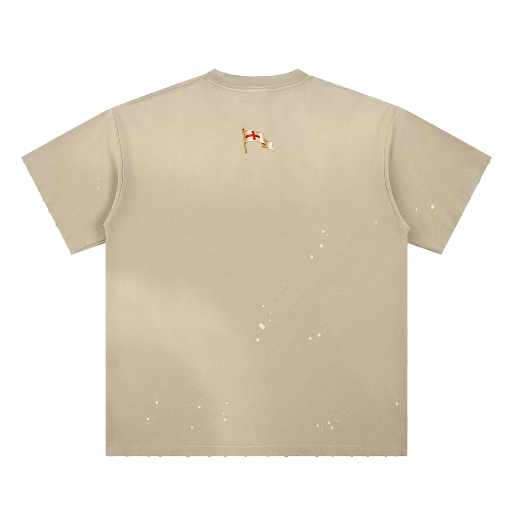Scroll Paint Splatter T-Shirt
