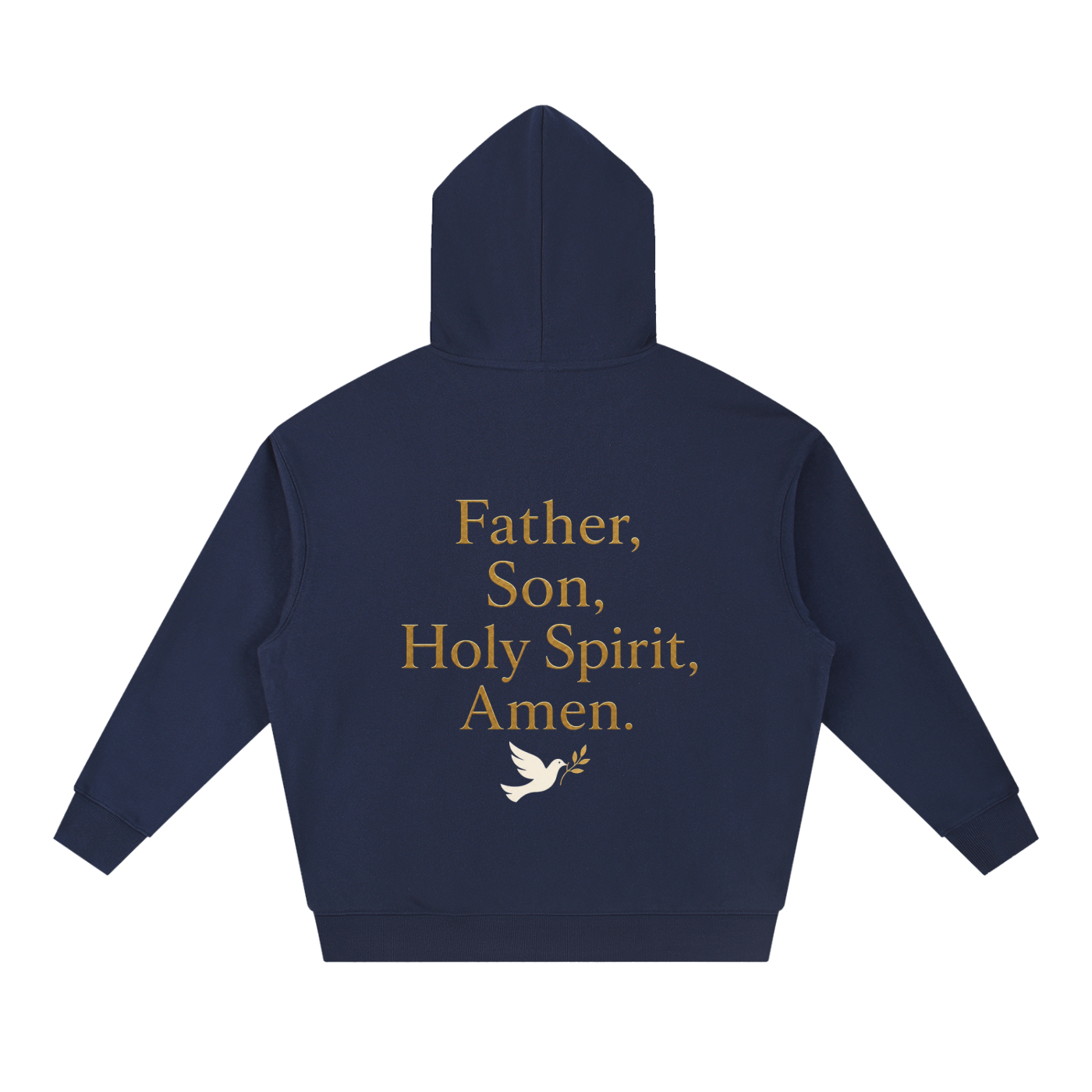 F, S, HS, Amen Boxy Hoodie